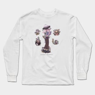 SHROOM GIRLS - Coprinopsis Atramentaria Long Sleeve T-Shirt